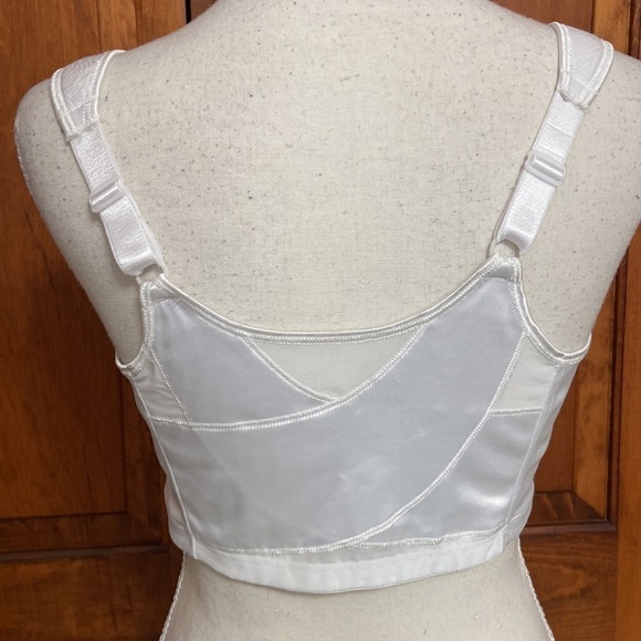 Playtex 18 Hour Posture Boost Front Close Wireless Full Coverage Bra E525 38DD - Picture 13 of 14